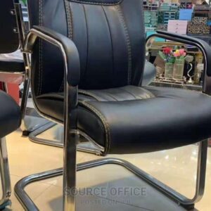 classy leather reception chair business office