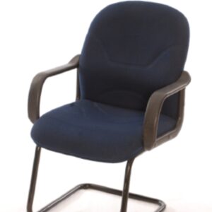 cleanable leather office guest chair