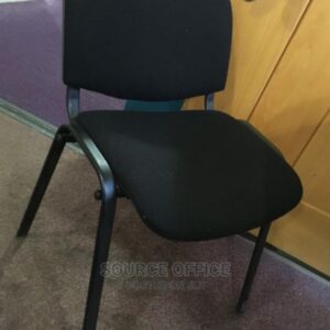 client ready leather reception chair
