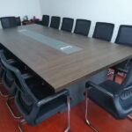collaborative 10 person boardroom table