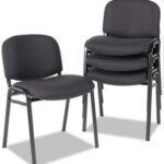 comfort padded leather visitor chair