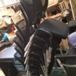 comfortable mesh conference chair