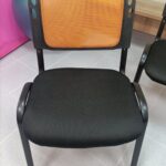 comfortable mesh reception chair