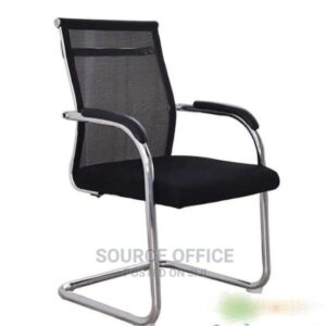 comfortable waiting room chair mesh