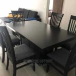 comfortable wood family set