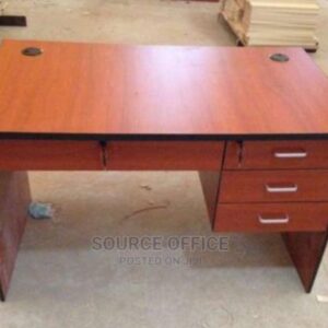 comfortable writing table organized drawers