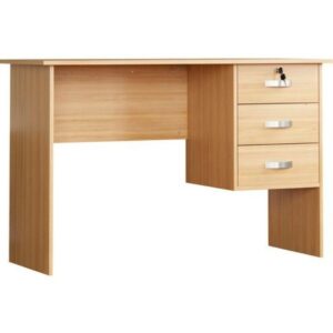 compact computer desk sliding drawers