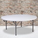 compact hdpe folding table