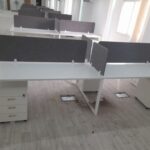 compact mdf workstation table