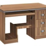 compact office study table lock