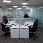 compact shared office table