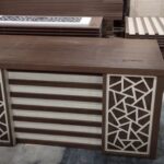 compact writing desk work surface