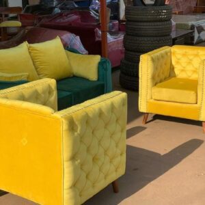 contemporary fabric sofa back support