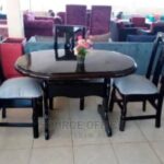 contemporary family dining space
