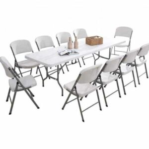 contemporary hdpe folding table