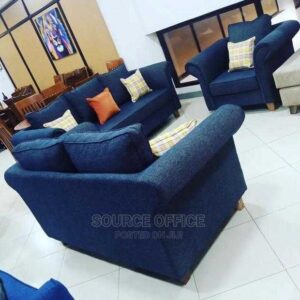 contemporary living room sofa rounded