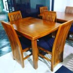 contemporary space saving dining room