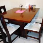 contemporary wood top home table