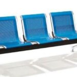 corporate style 4 seat airport bench