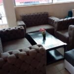 cozy beige sofa premium upholstery