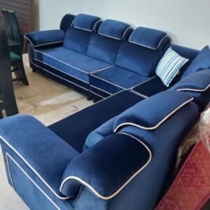 cozy upholstered sofa rounded arms