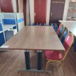 durable boardroom desk wide top