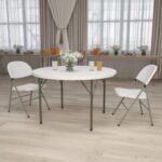 durable hdpe dining table