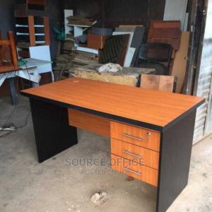 durable mdf office desk 3 drawers