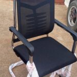 durable mid back reception chair