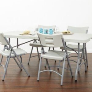 durable plastic folding table