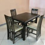 durable wood finish family room
