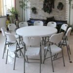 easy assemble plastic table