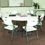 easy fold 12 seat plastic table