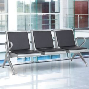 economy 5 seat airport bench