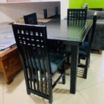 elegant 4 chair family table