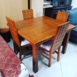 elegant apartment dining space