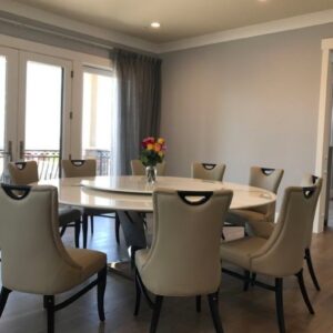 elegant marble dining comfort