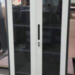 elegant office storage design