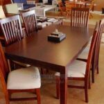 elegant rich wood table