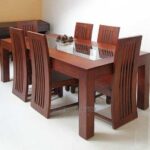 elegant six chair table