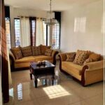 elegant upholstered sofa modern