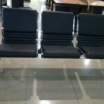 ergonomic 3 seat padded chair