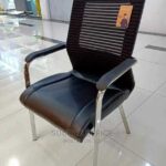 ergonomic mesh reception chair