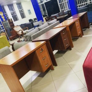 executive study table three drawers