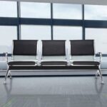 fast moving 5 seat airport bench