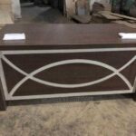 functional mdf writing desk lock
