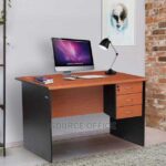 functional study desk workspace
