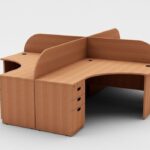 functional team workspace desk