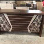 functional work desk storage space