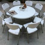 heavy duty 4 person folding table